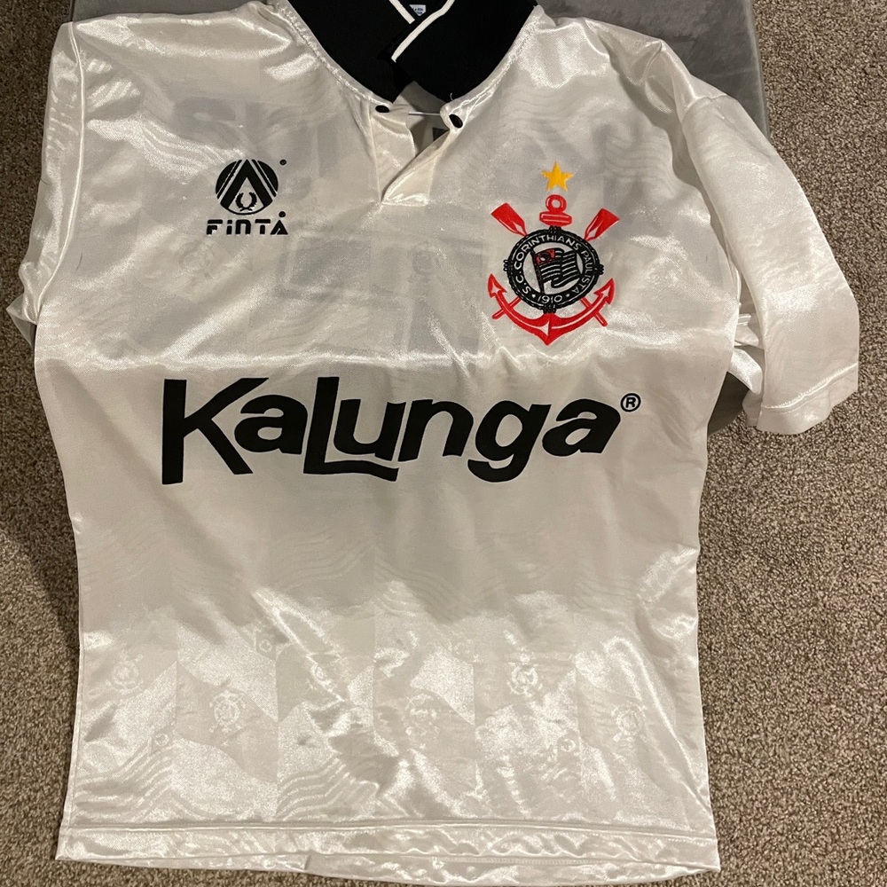 CORINTHIANS 1994 HOME BRAZIL SOCCER JERSEY KIT made in brazil